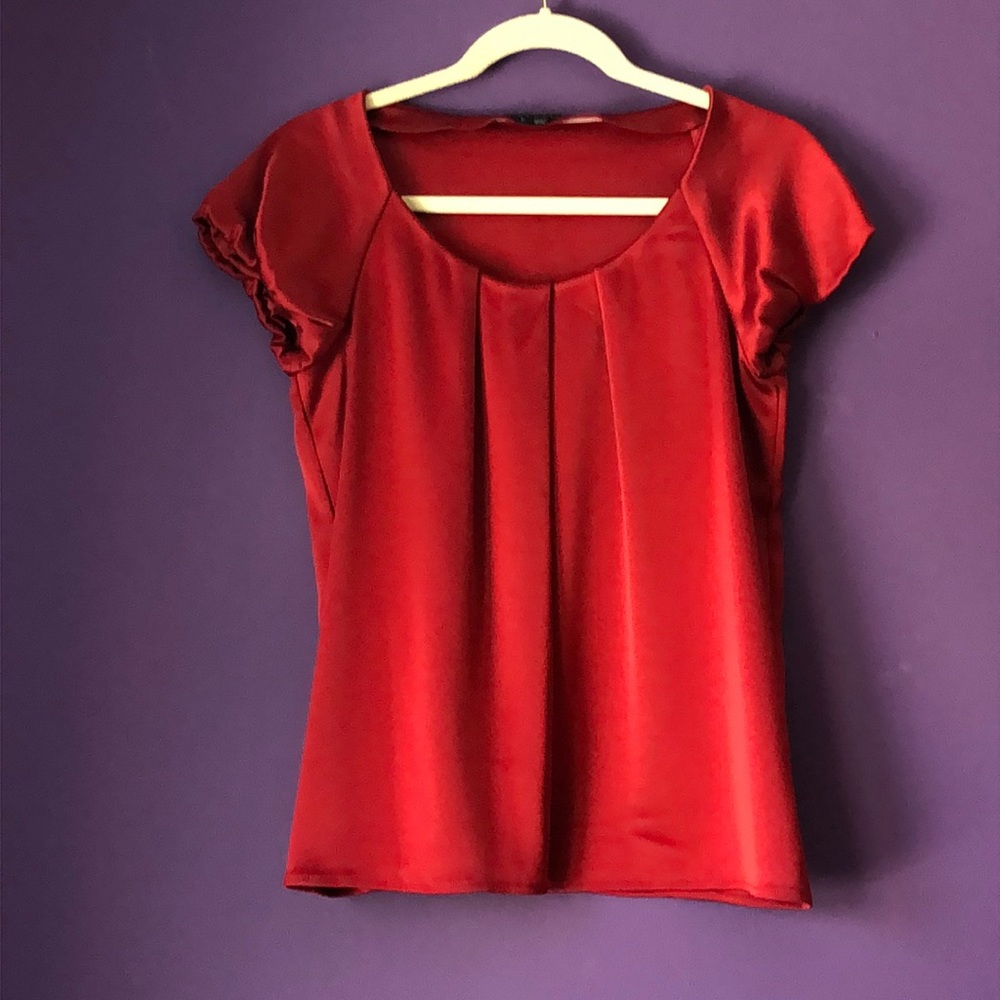 Theory Ruby Red Top - image 1